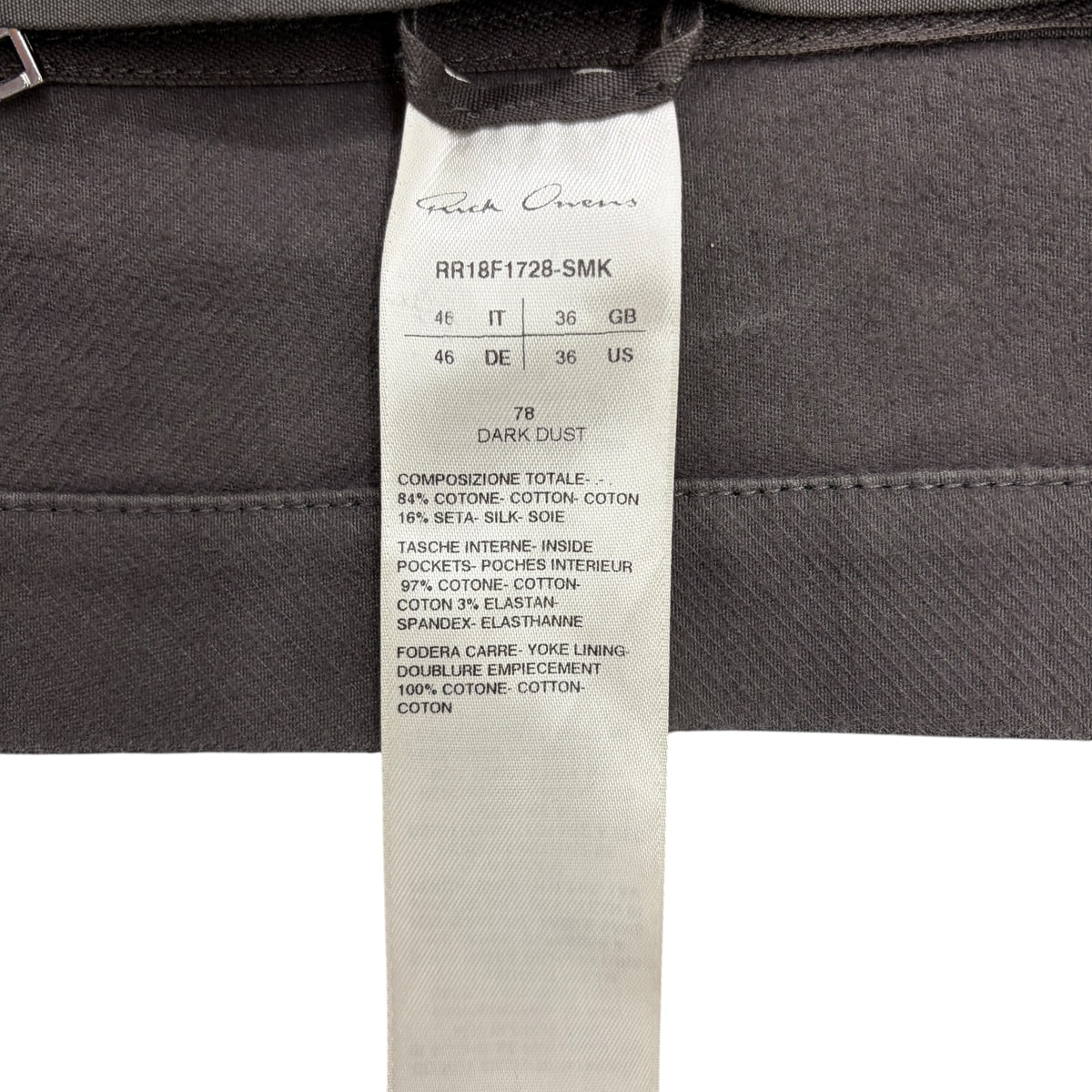 RICK OWENS Overshirt Jacket