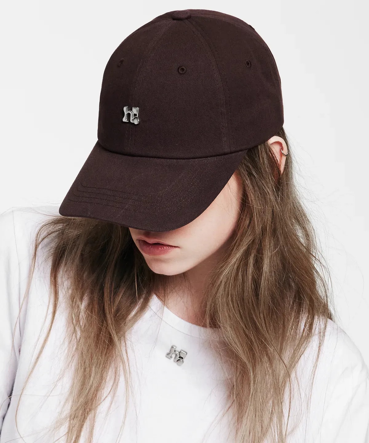 Holy Symbol Small Logo Ball Cap_Burgundy