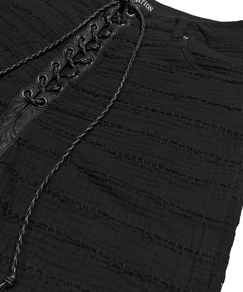CRUST BAGGY SHORTS_BK