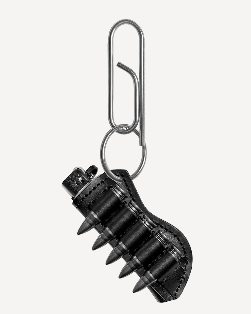 Bullet Leather Lighter HolderII +Keyring