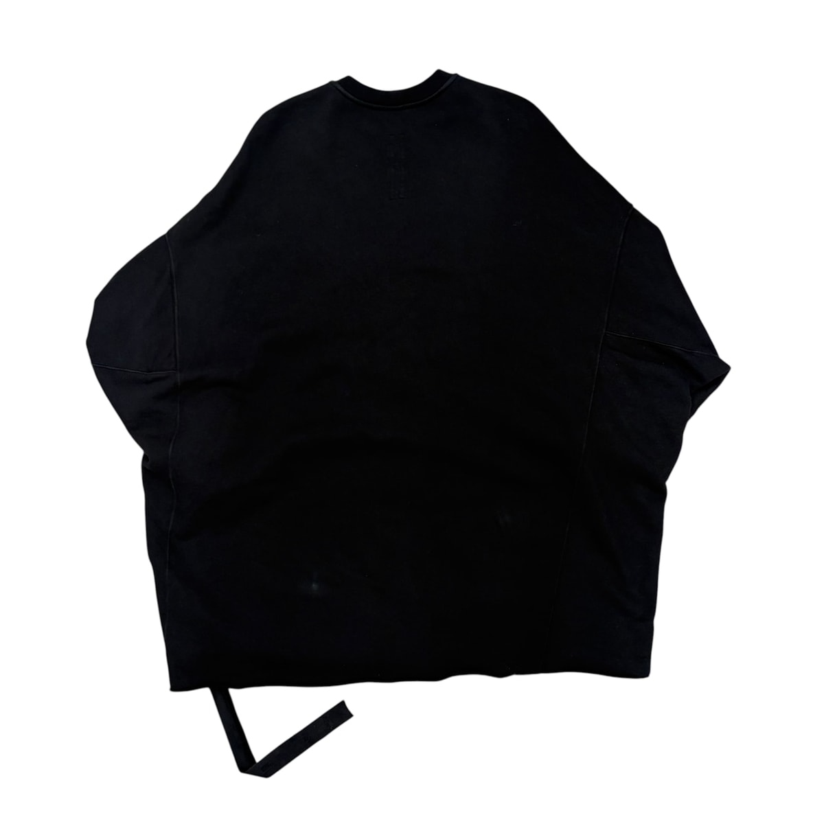 RICK OWENS Black Oversized Sweatshirt