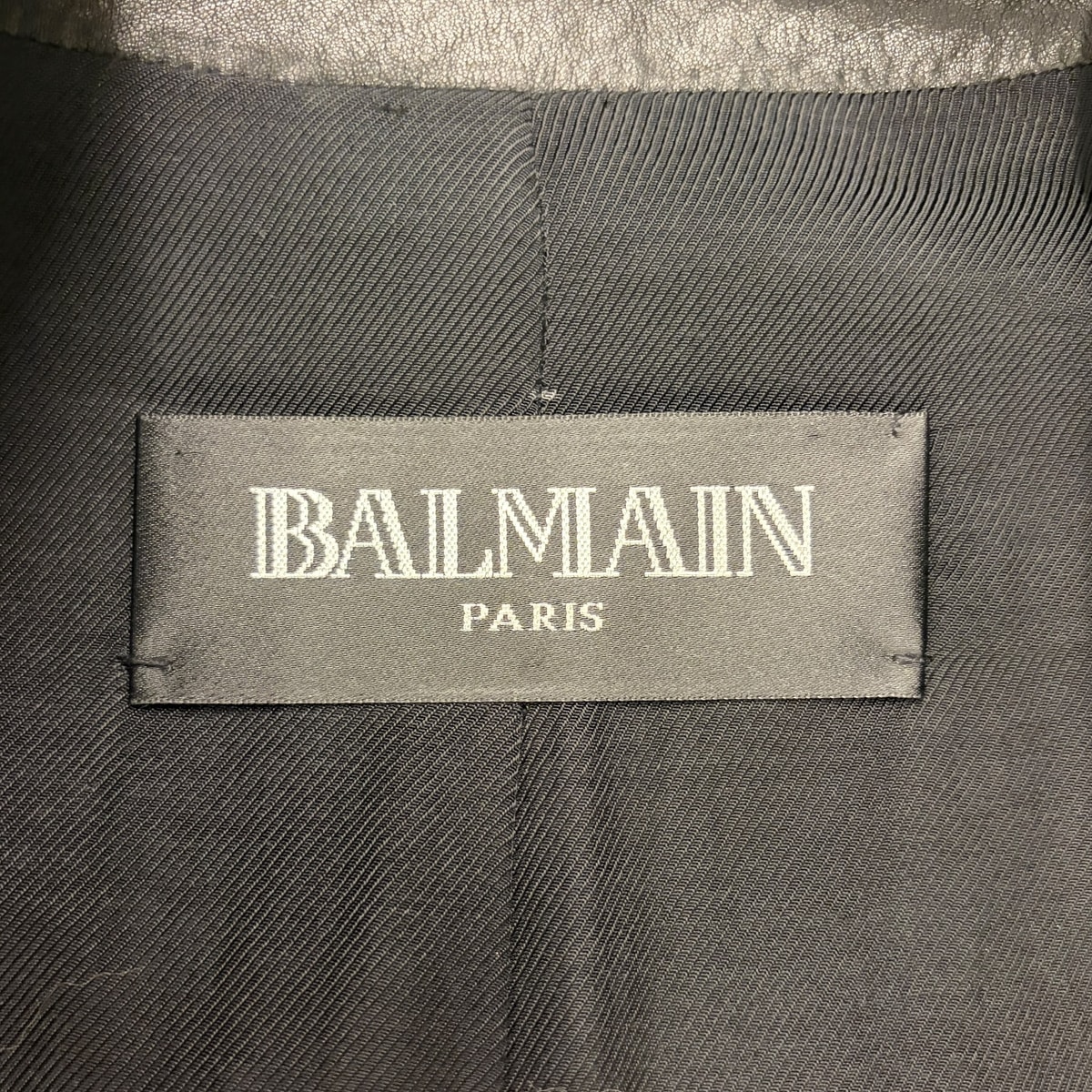 BALMAIN Quilted Leather Vest