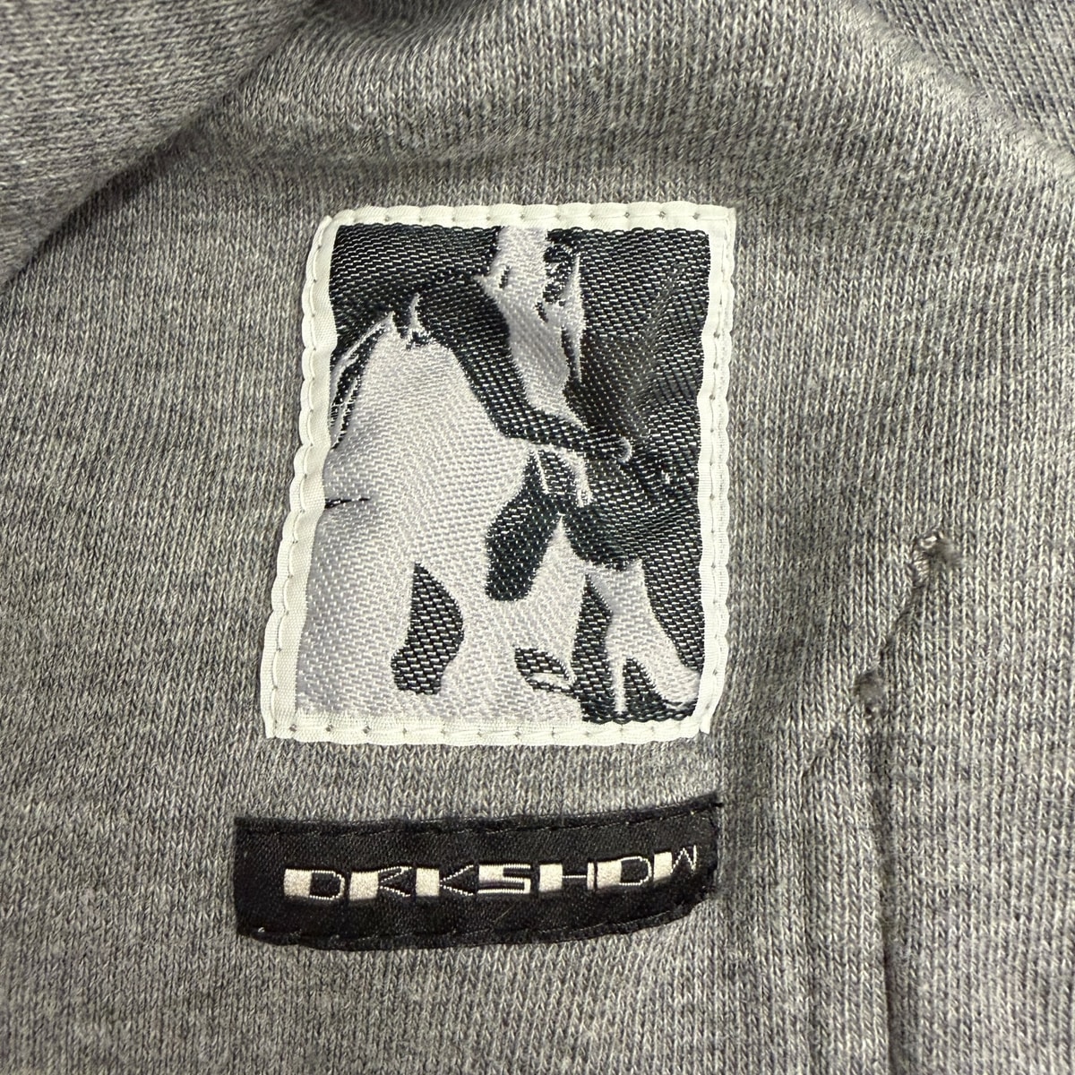 RICK OWENS REVERSE Hooded Sweatshirt