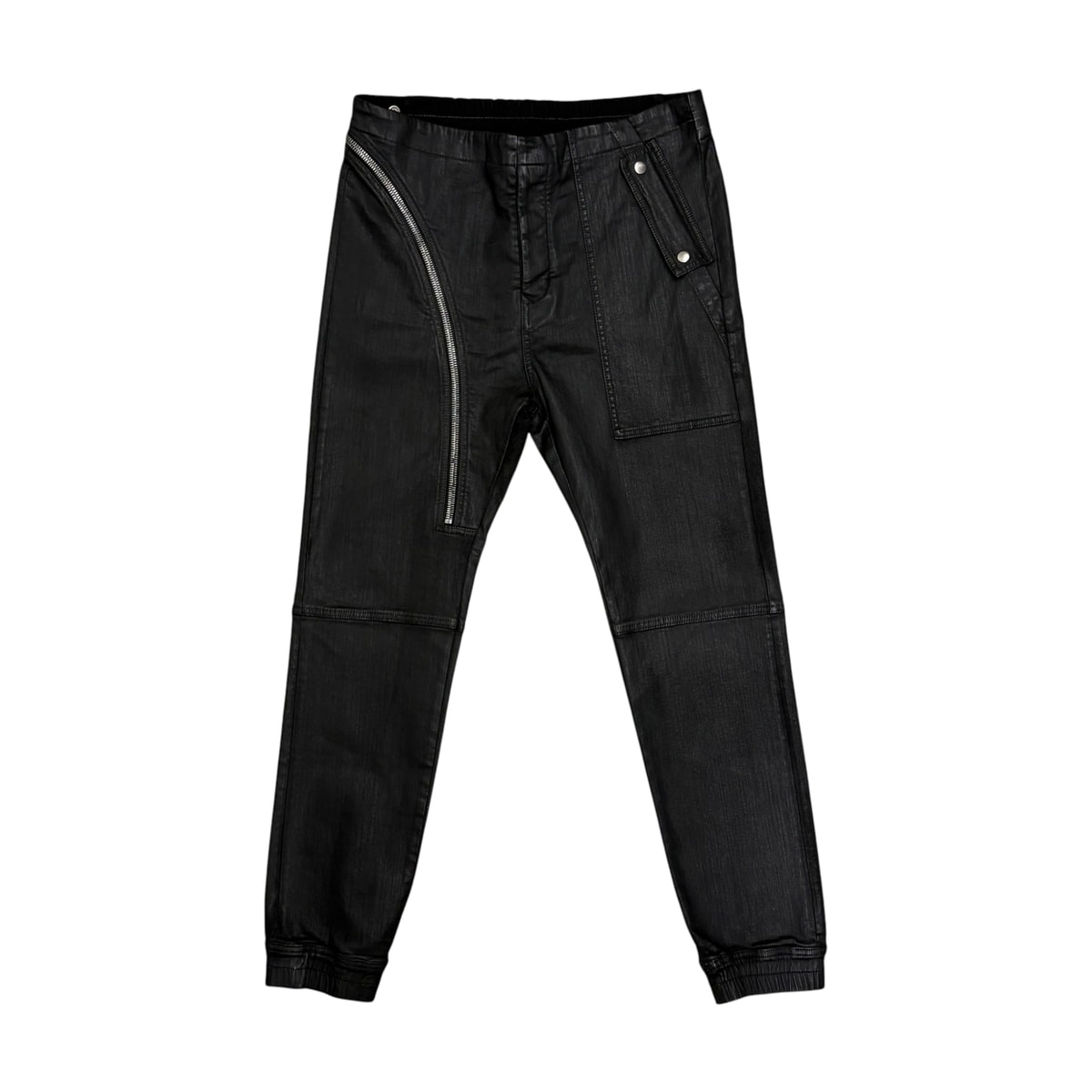 RICK OWENS Waxed Biker Pants