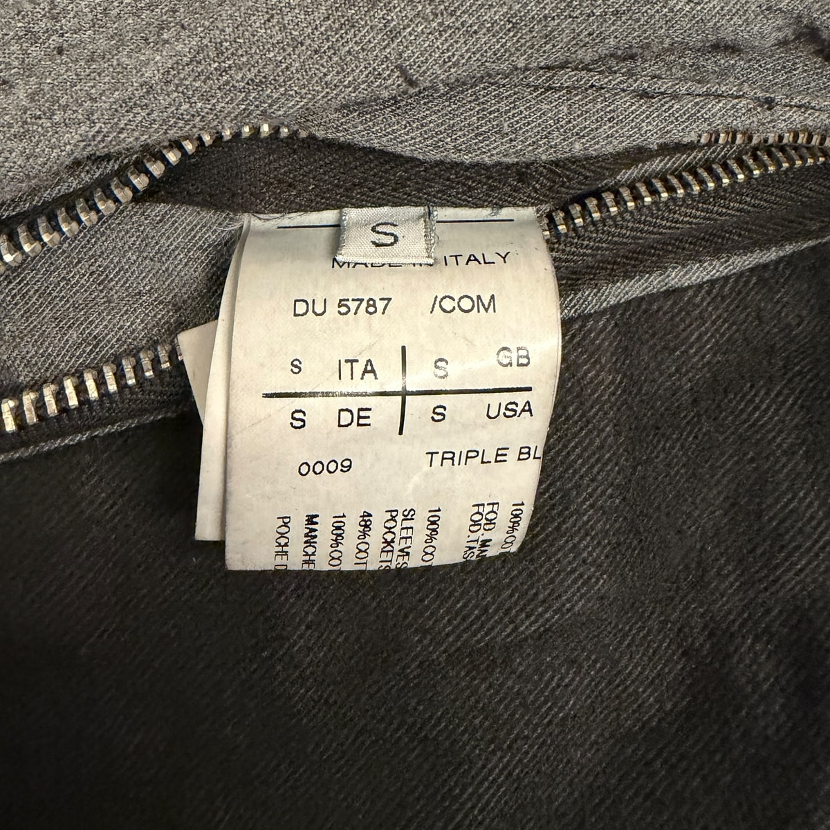 RICK OWENS サイドボタン ジャケット