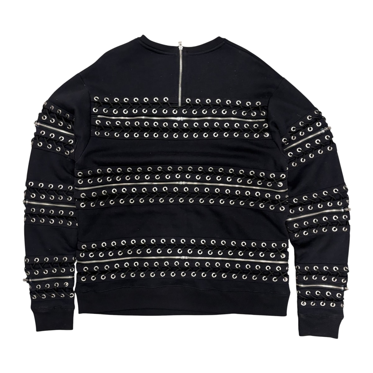 HOOD BY AIR Stylish Zipper Detail Sweatshirt