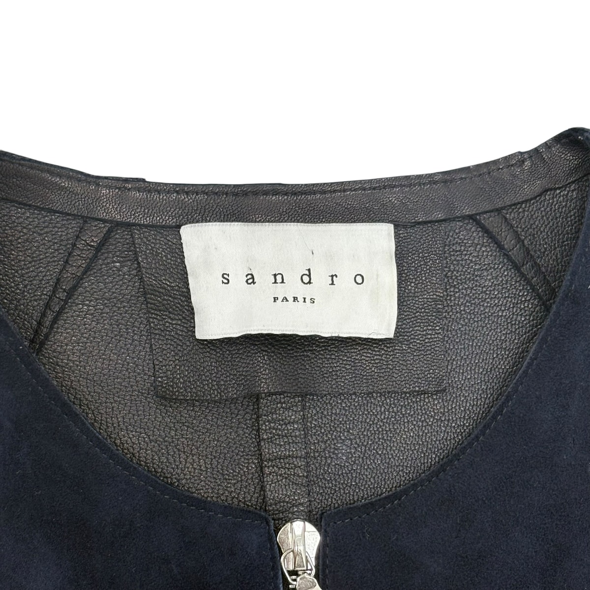 sandro Fringe Suede Jacket
