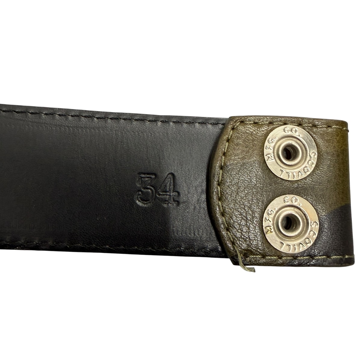 CHROME HEARTS Camo Leather Belt Strap