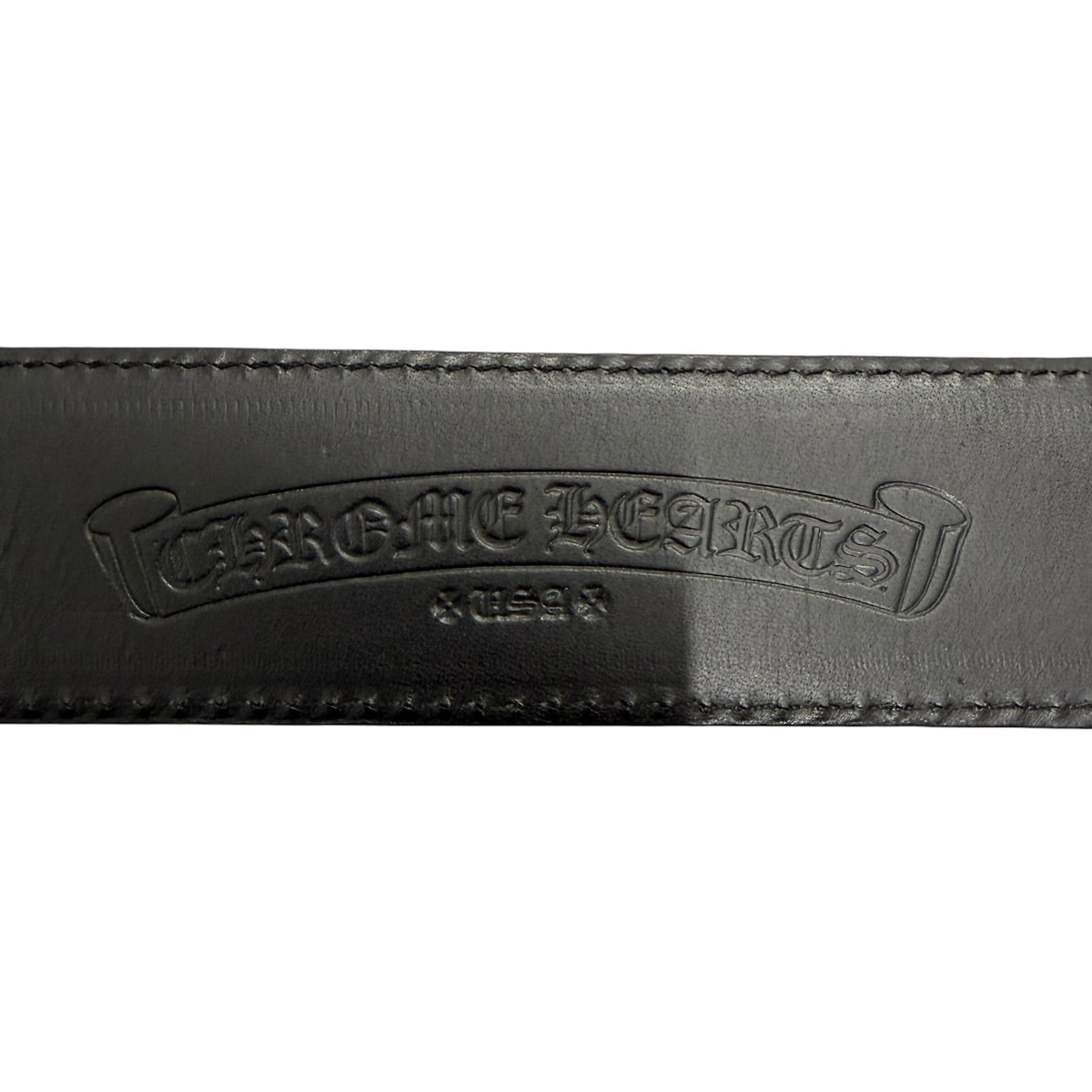 CHROME HEARTS Camo Leather Belt Strap