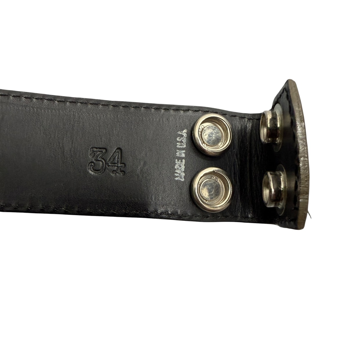 CHROME HEARTS Camo Leather Belt Strap