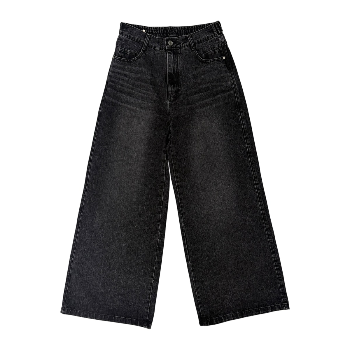 SONGZIO HOMME Wide Leg Black Jeans