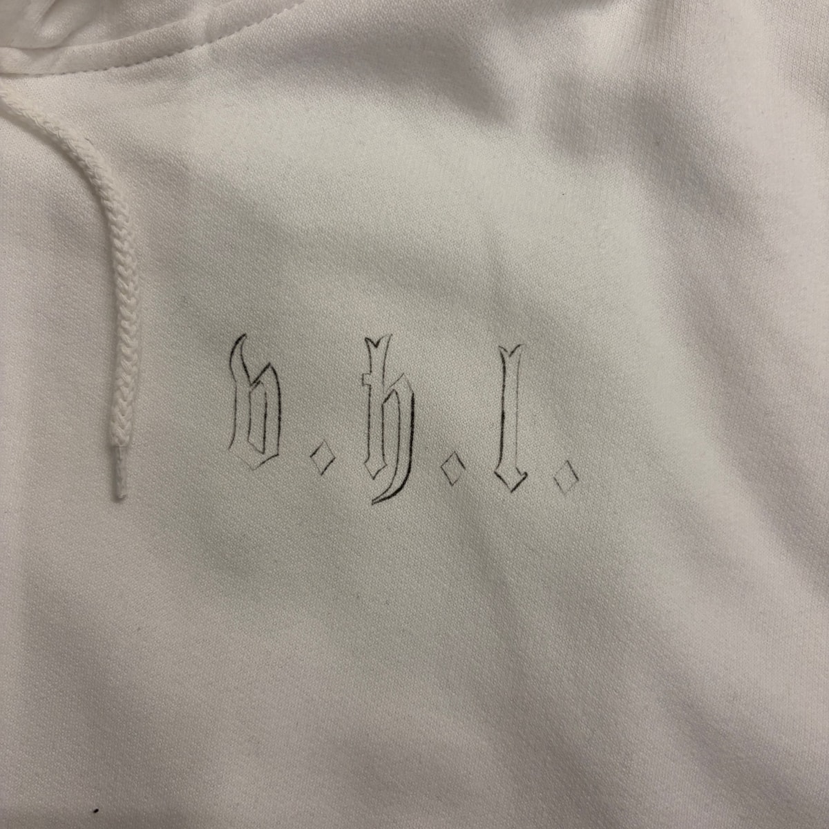 Fine hanzaisha zip hoodie