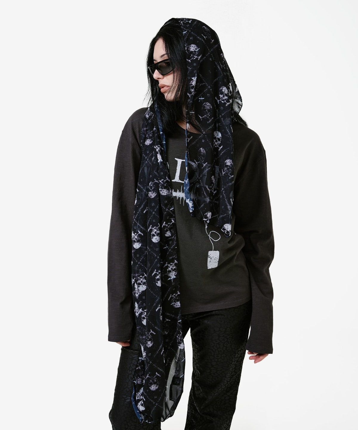 Skull Cross Scarf