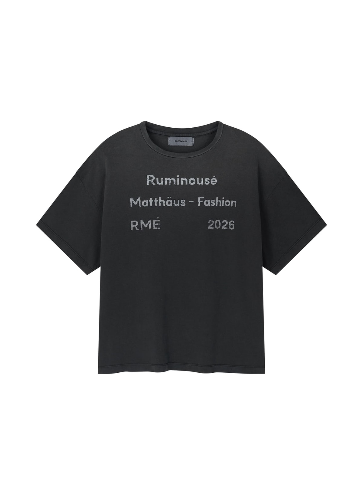 COTTON MATTHAUS T-SHIRT (BLACK)