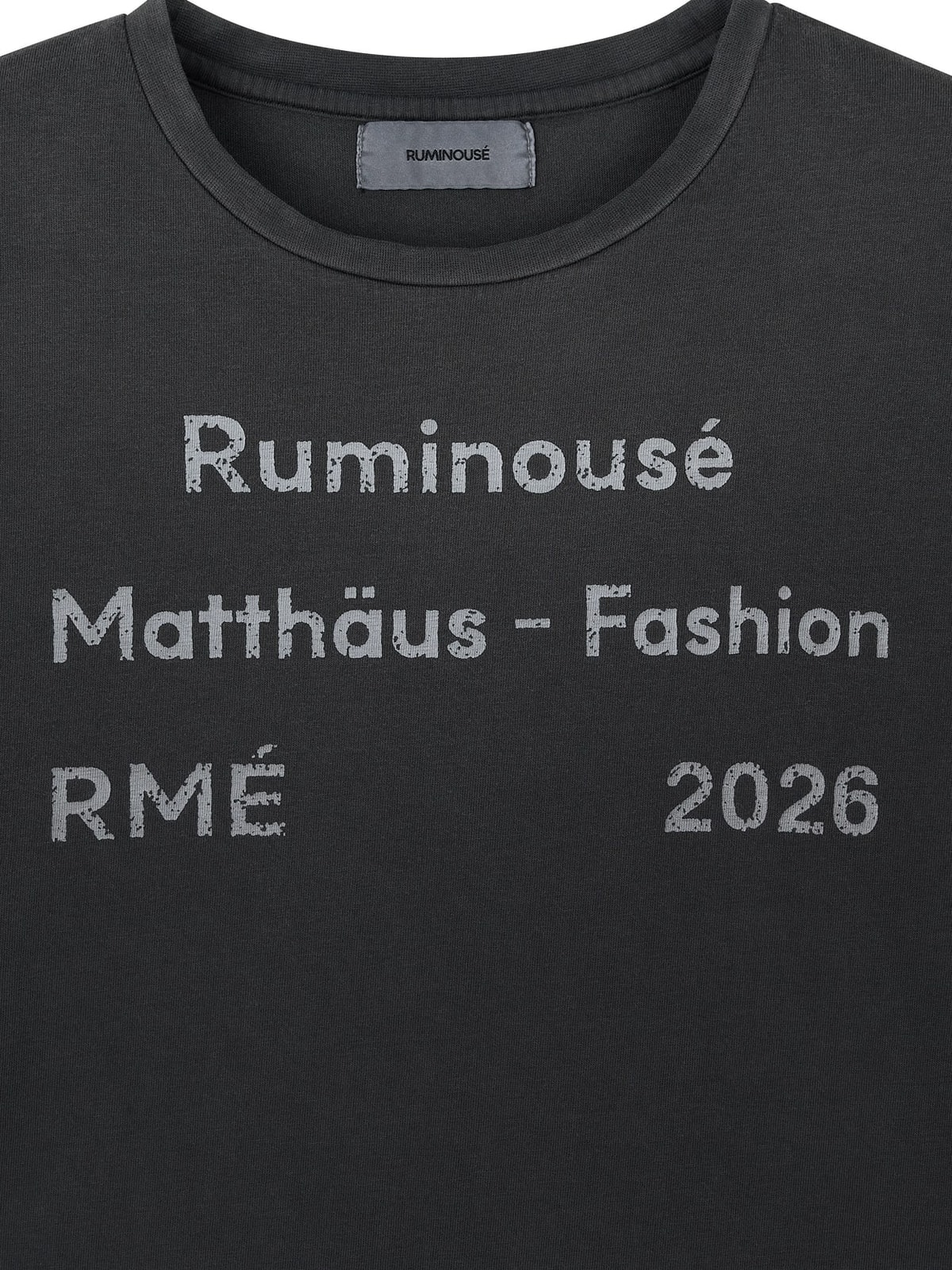 COTTON MATTHAUS T-SHIRT (BLACK)