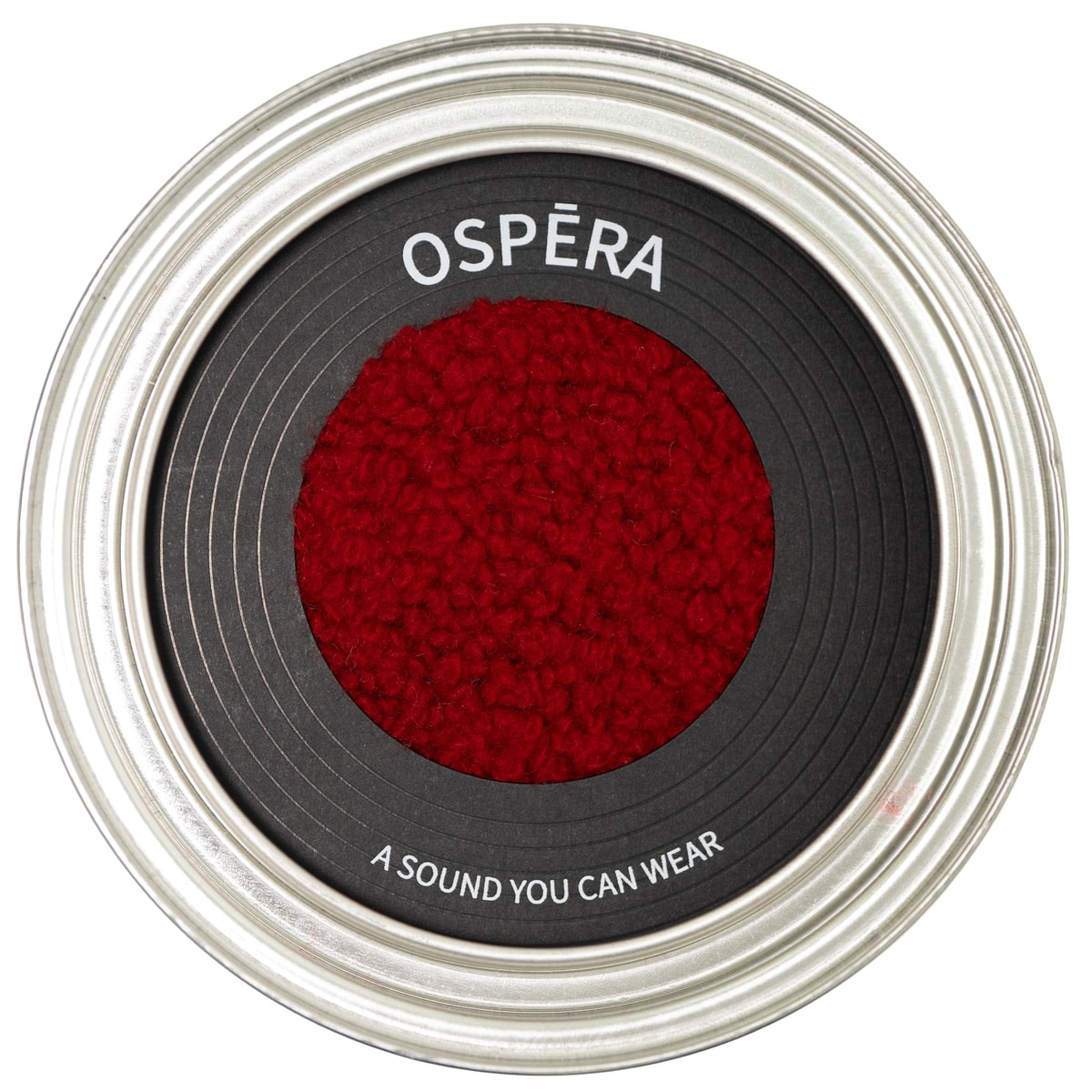 No.006 Red Bouclé Dolce
