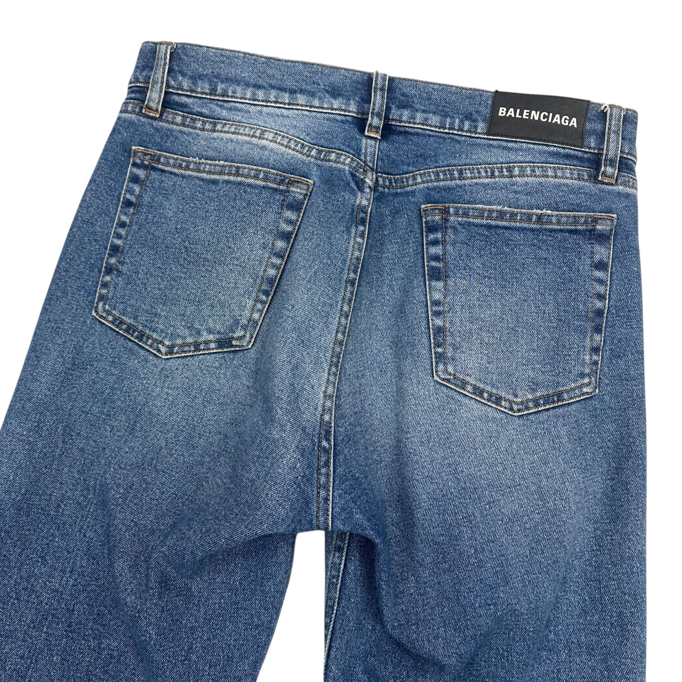BALENCIAGA 经典直筒牛仔裤
