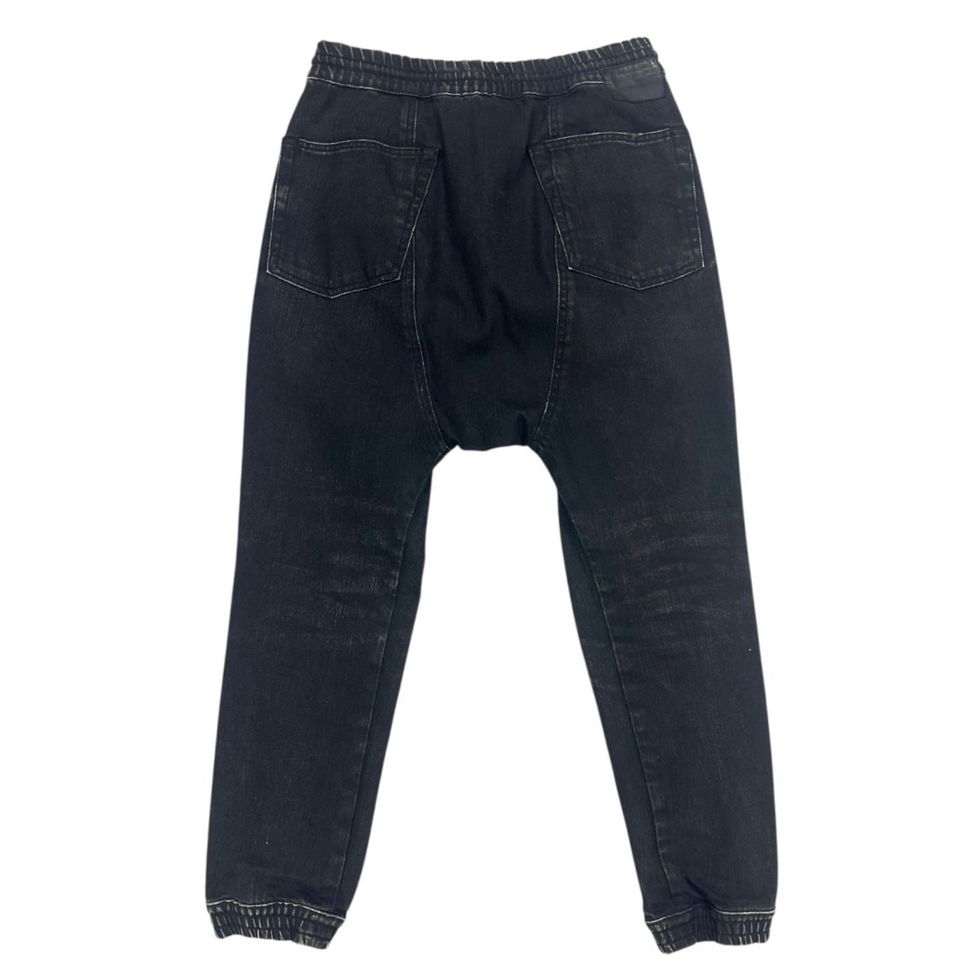 R13 Black Denim Baggy Pants