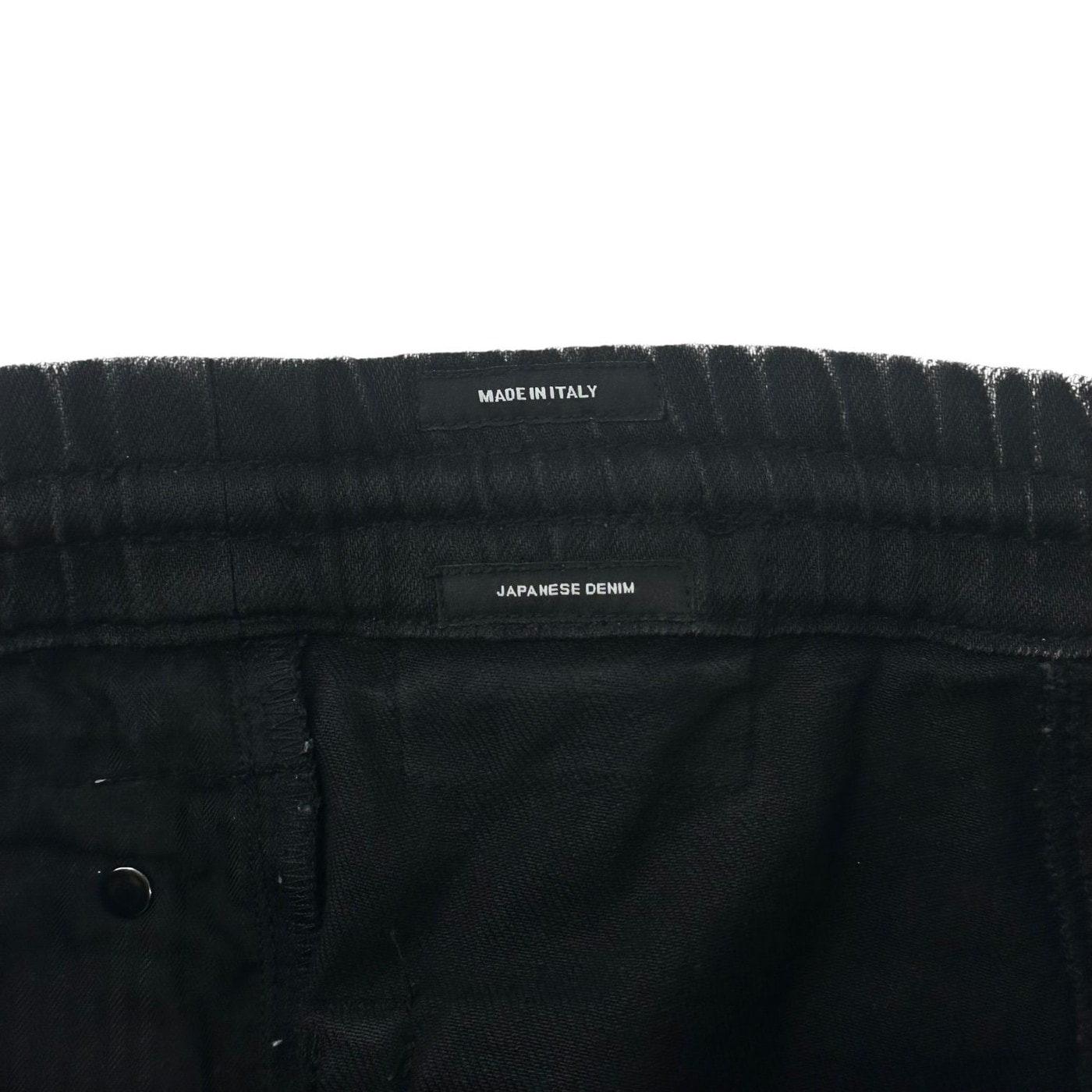 R13 Black Denim Baggy Pants