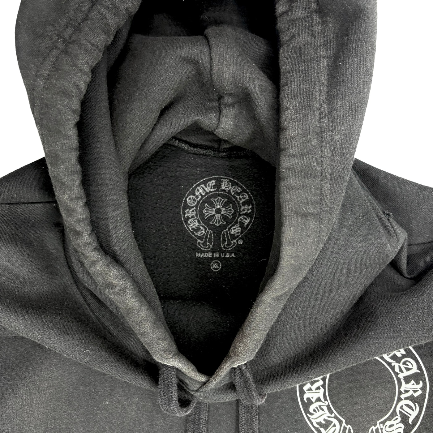 Chrome Hearts x Matty Boy Chomper Horseshoe Hoodie Black
