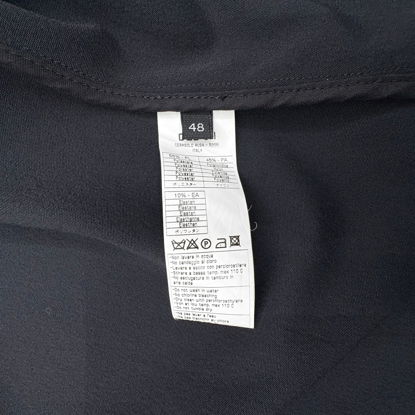TOM REBL Black Blazer Jacket