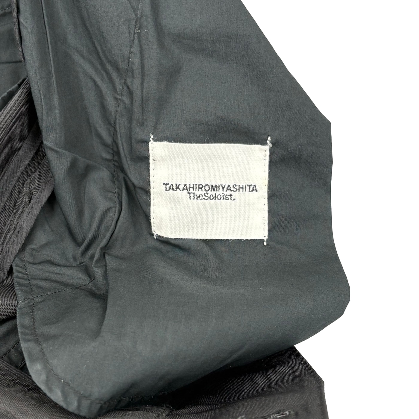 TAKAHIROMIYASHITA The Soloist 3way Plain Front Pants