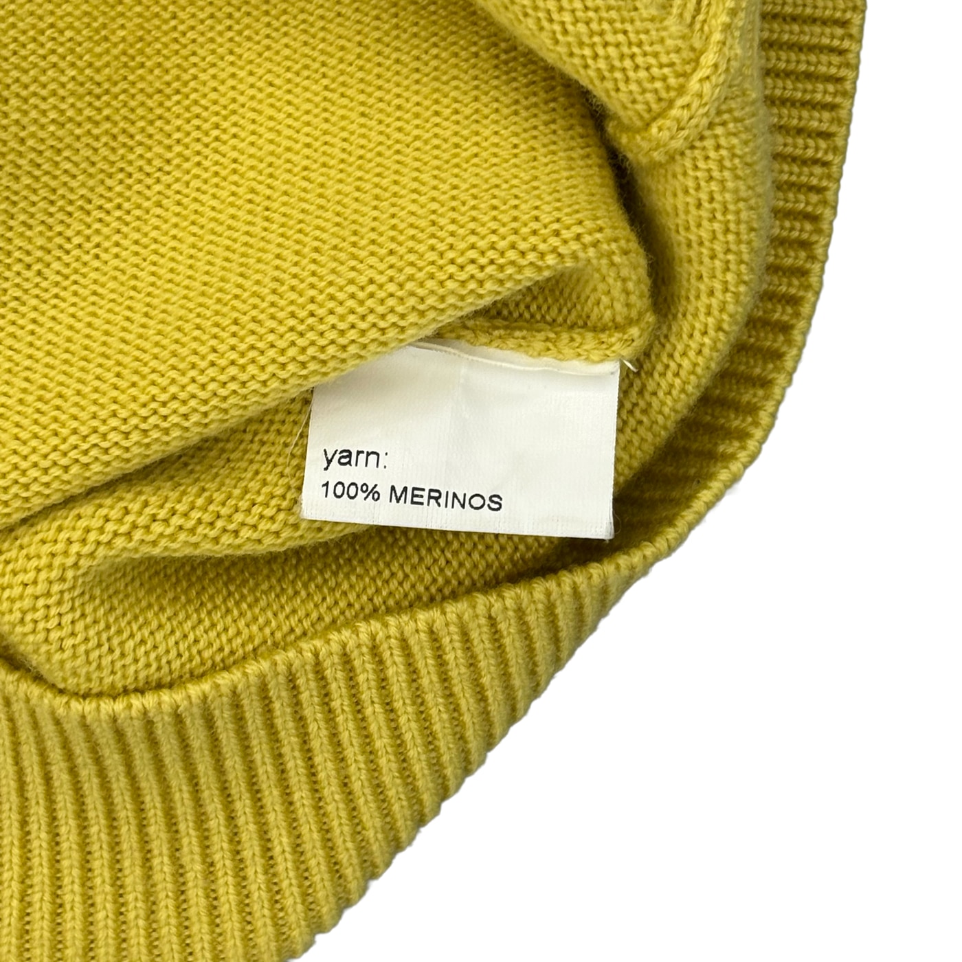 KRISVANASSCHE Knitted Yellow Sweater