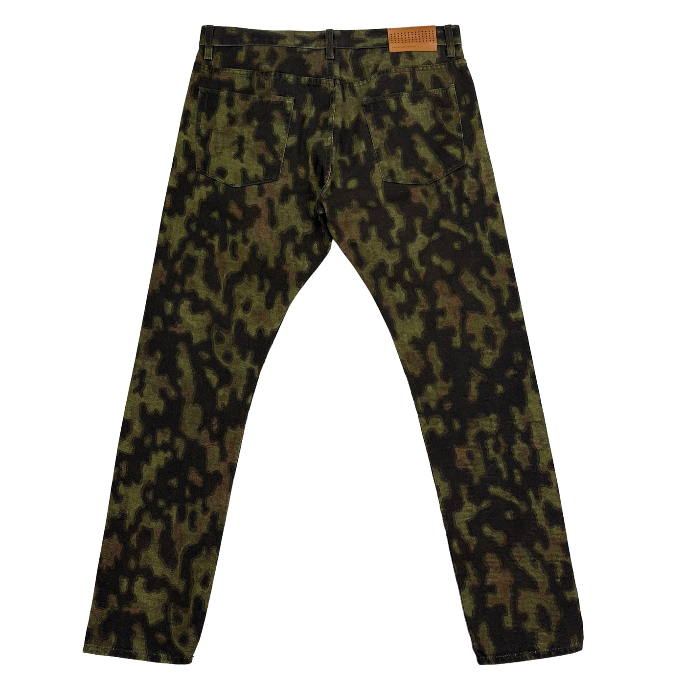 Dries Van Noten Camouflage Pattern Pants