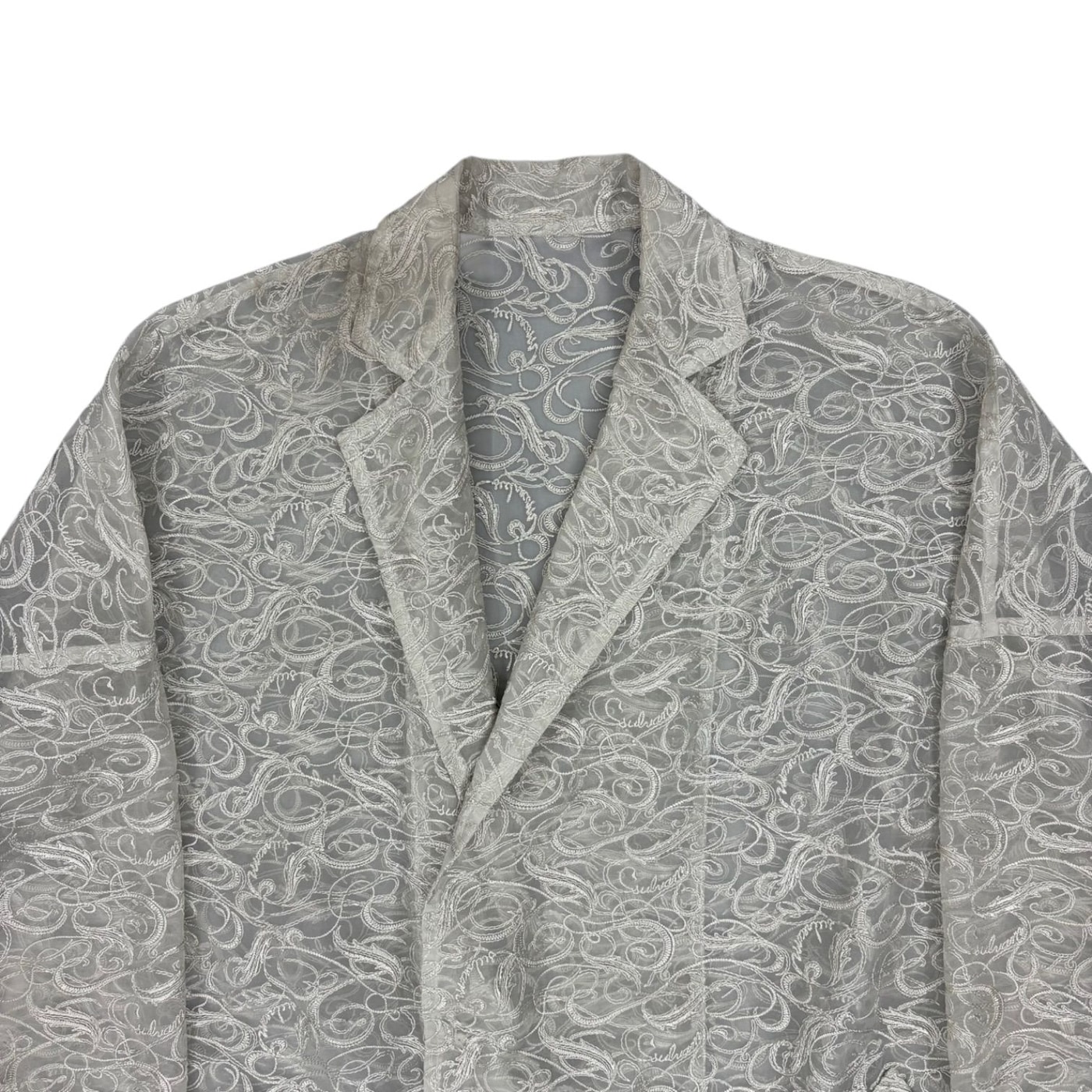 Sulvam Patterned Long Coat