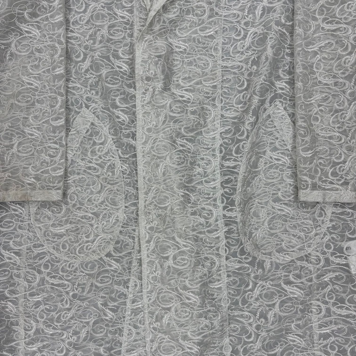 Sulvam Patterned Long Coat