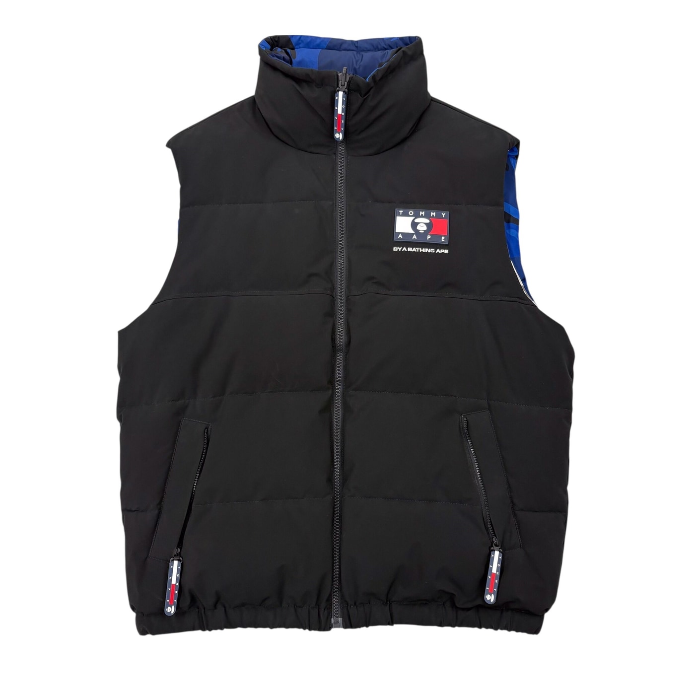 TOMMY X AAPE Reversible Puffer Vest SS22