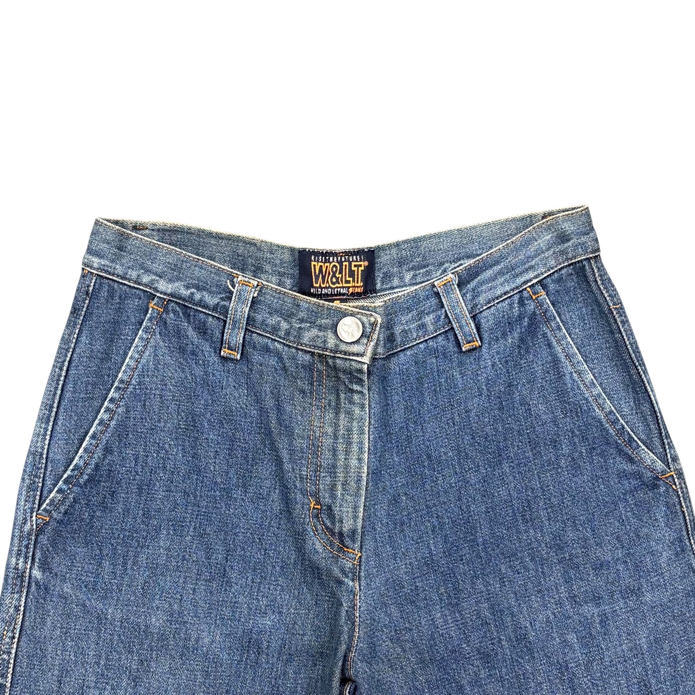 Walter Van Beirendonck Cargo Denim Pants