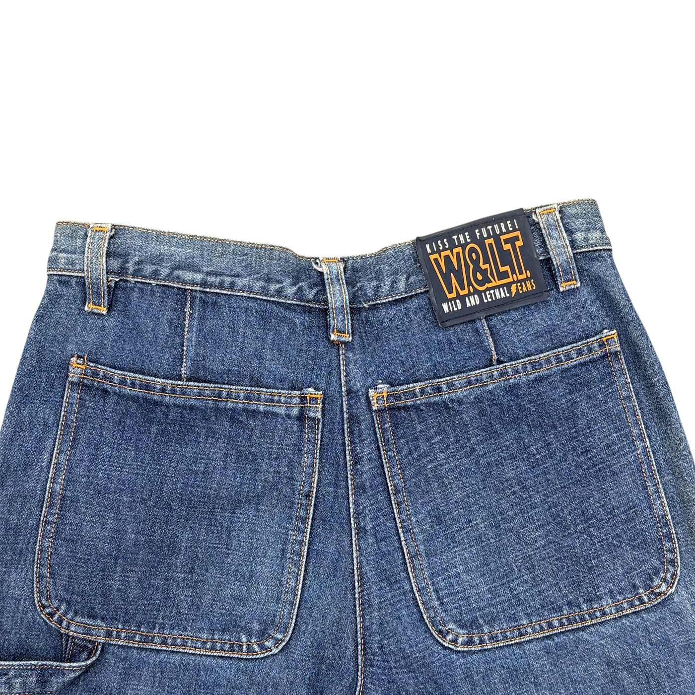 Walter Van Beirendonck Cargo Denim Pants