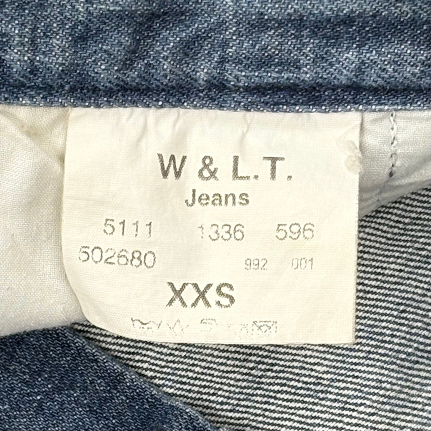 Walter Van Beirendonck Cargo Denim Pants
