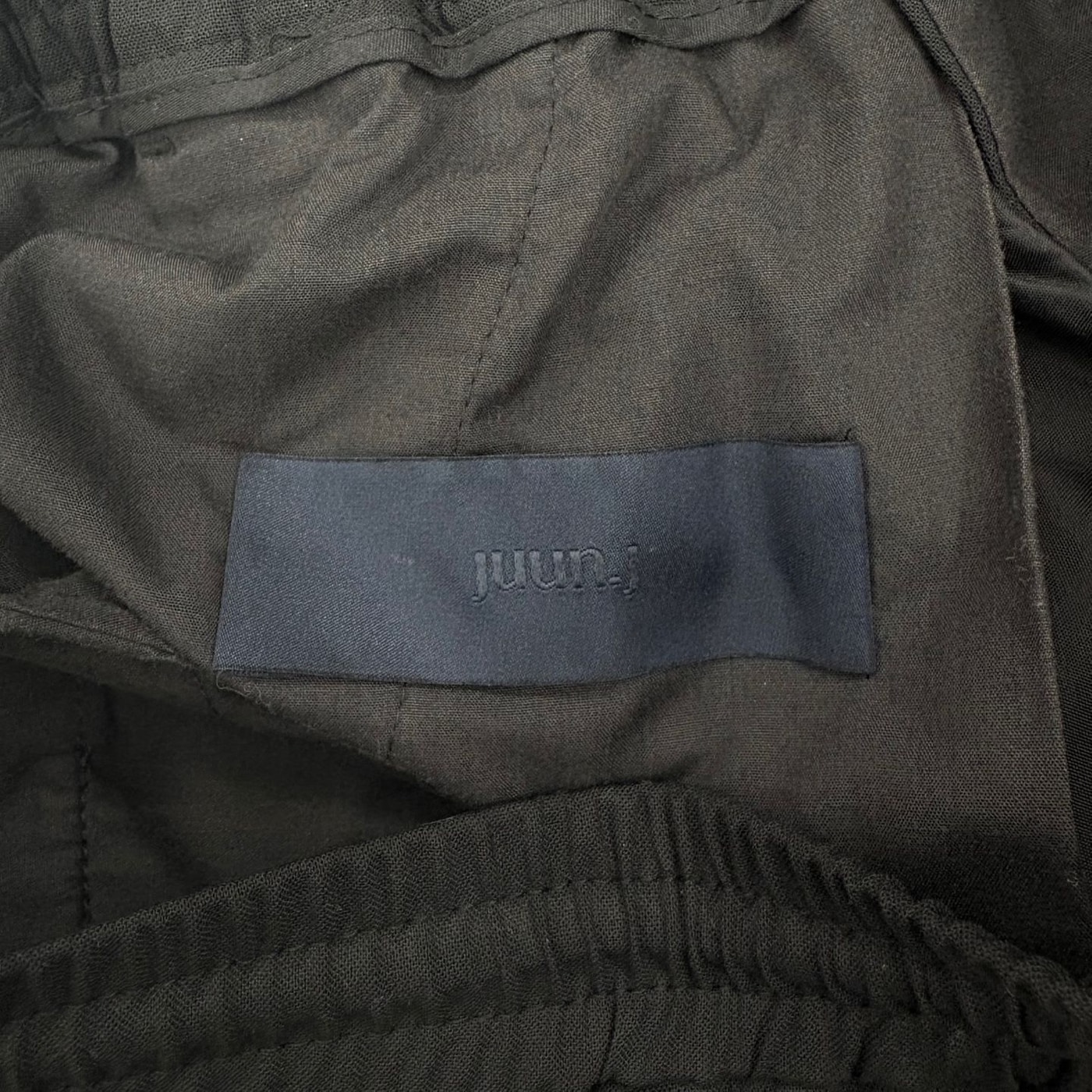 JUUN.J Black Cargo Pants