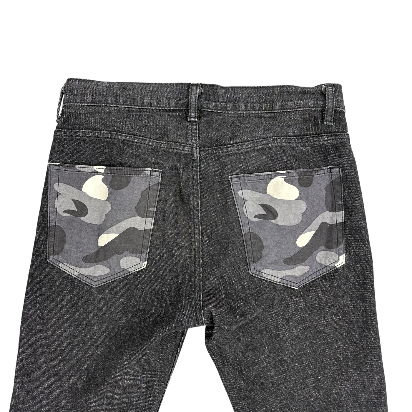 Bape 黑色牛仔裤