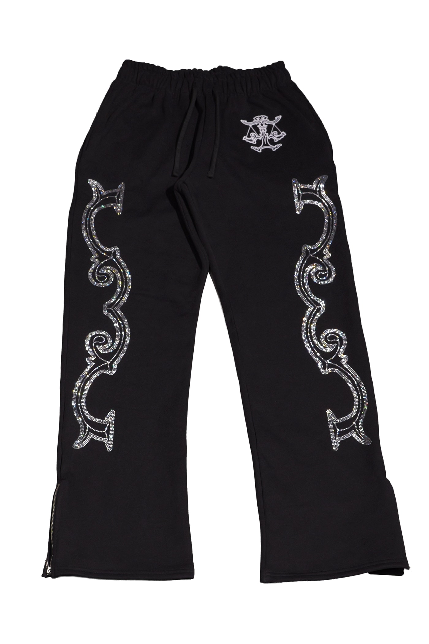 Crystal scale pants (Black)