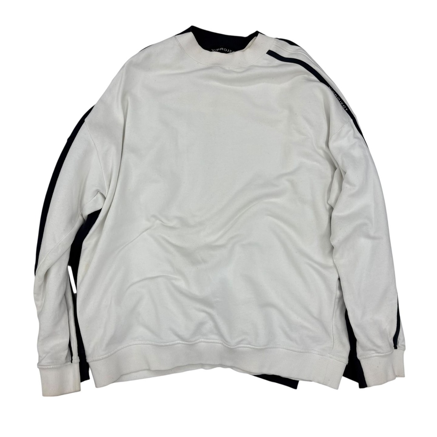 Y/Project AW18 双层卫衣 海军蓝与白