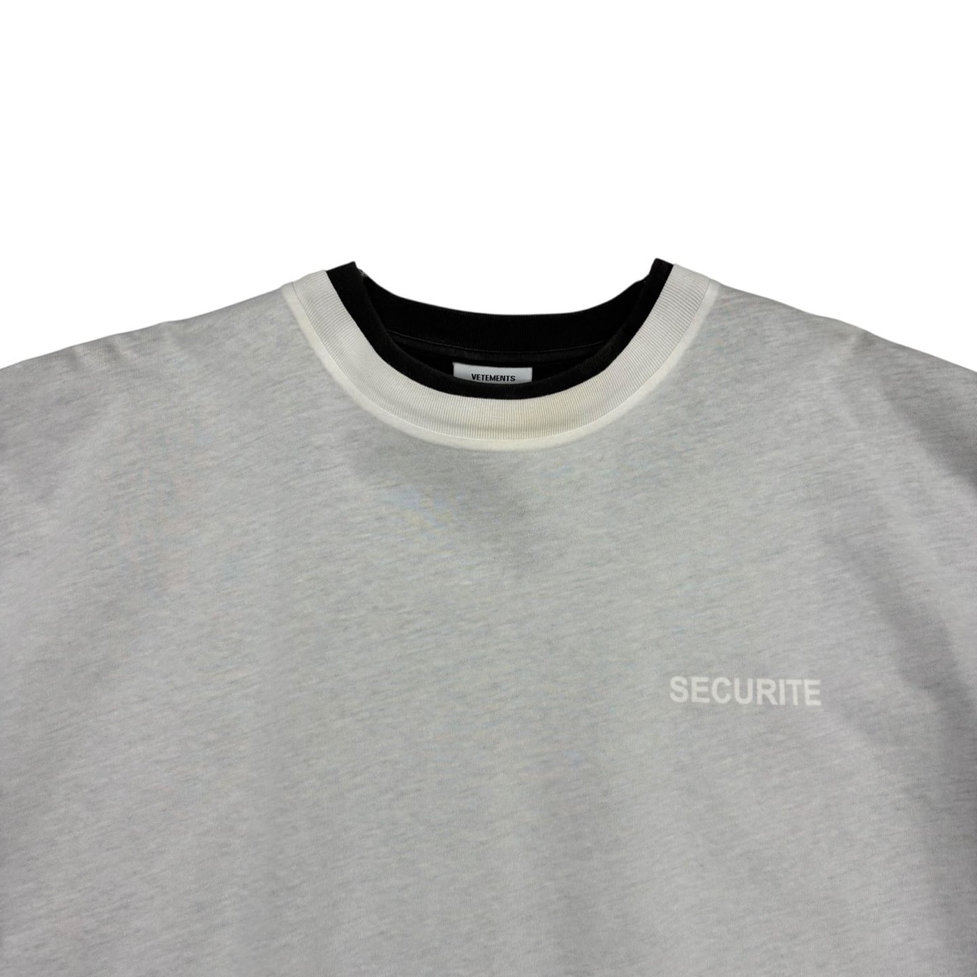 ヴェトモン セキュリテ Tシャツ