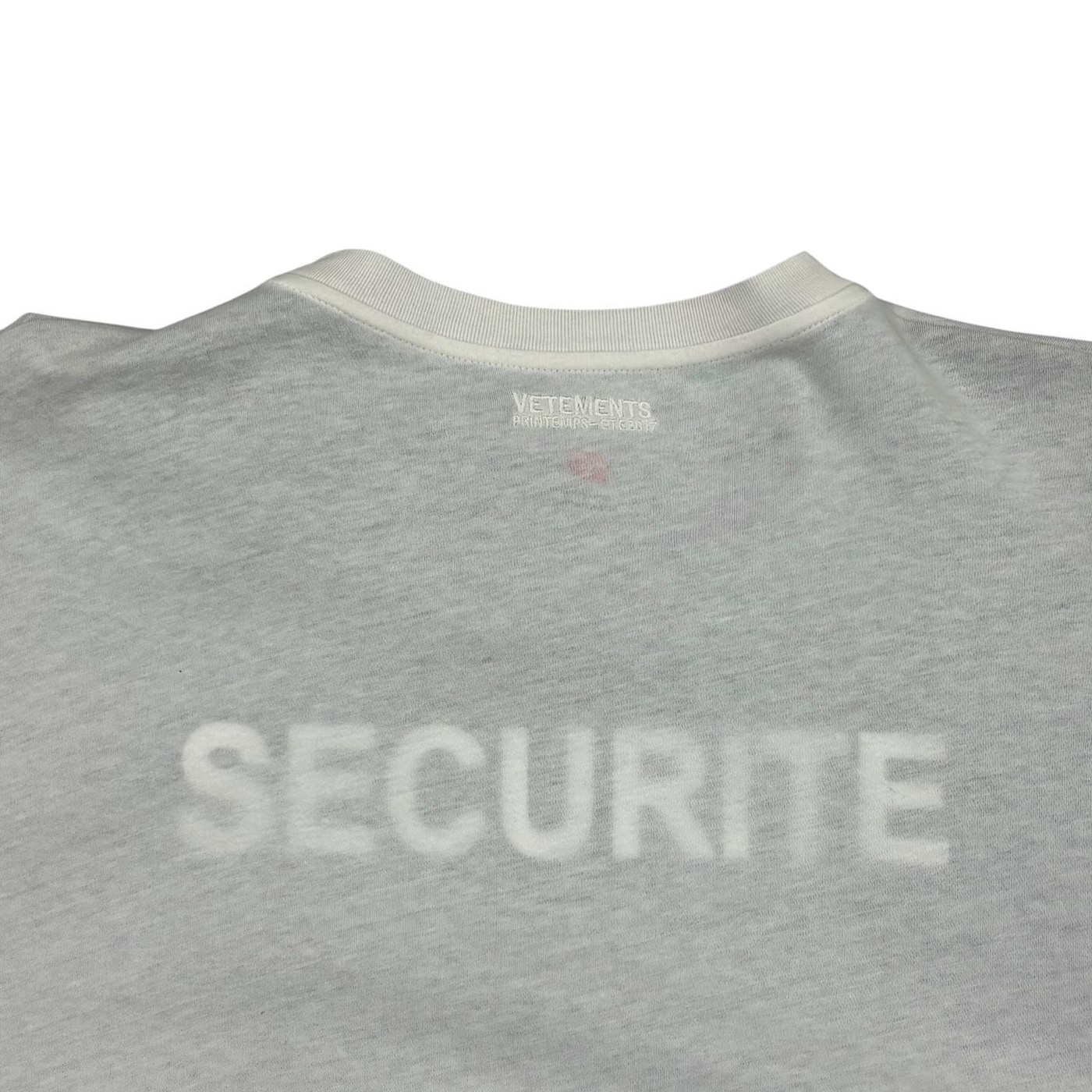 ヴェトモン セキュリテ Tシャツ