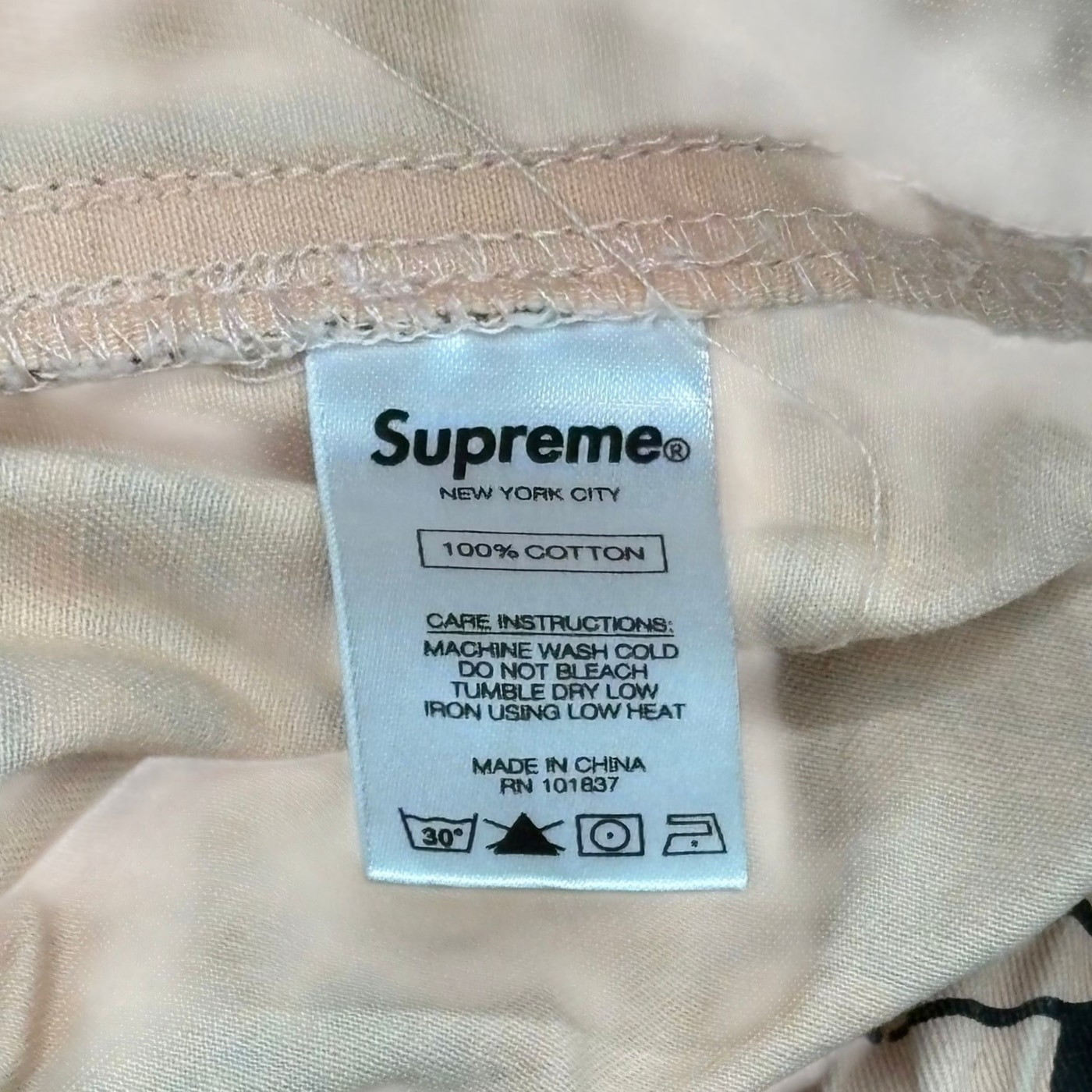 SUPREME Graphic Print Pants