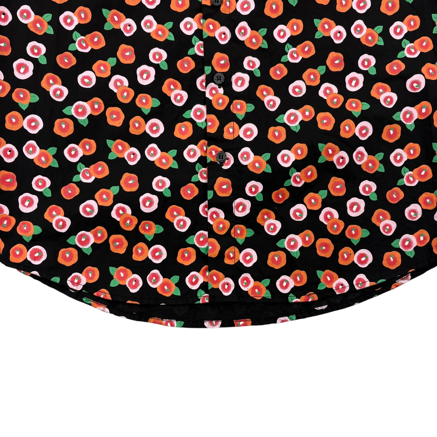 RAF SIMONS Floral Short Sleeve Shirt