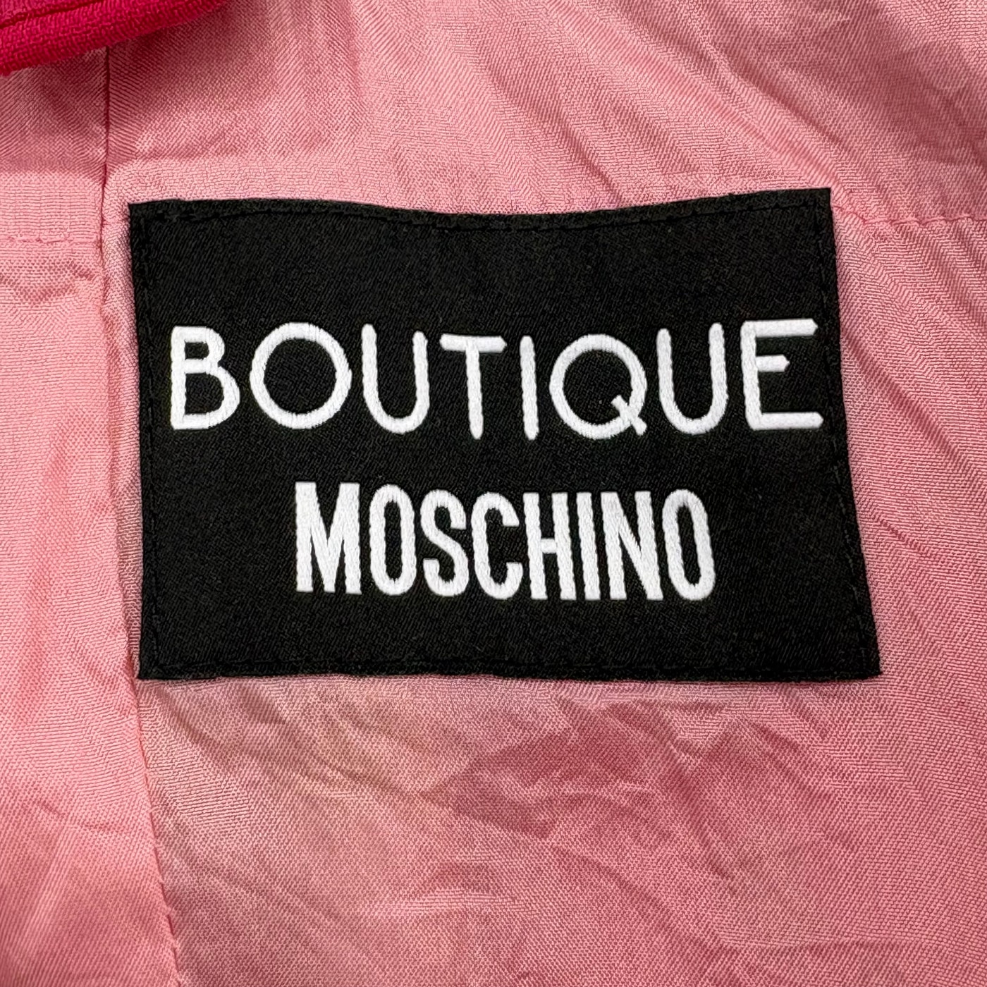 MOSCHINO Colorful Patchwork Dress