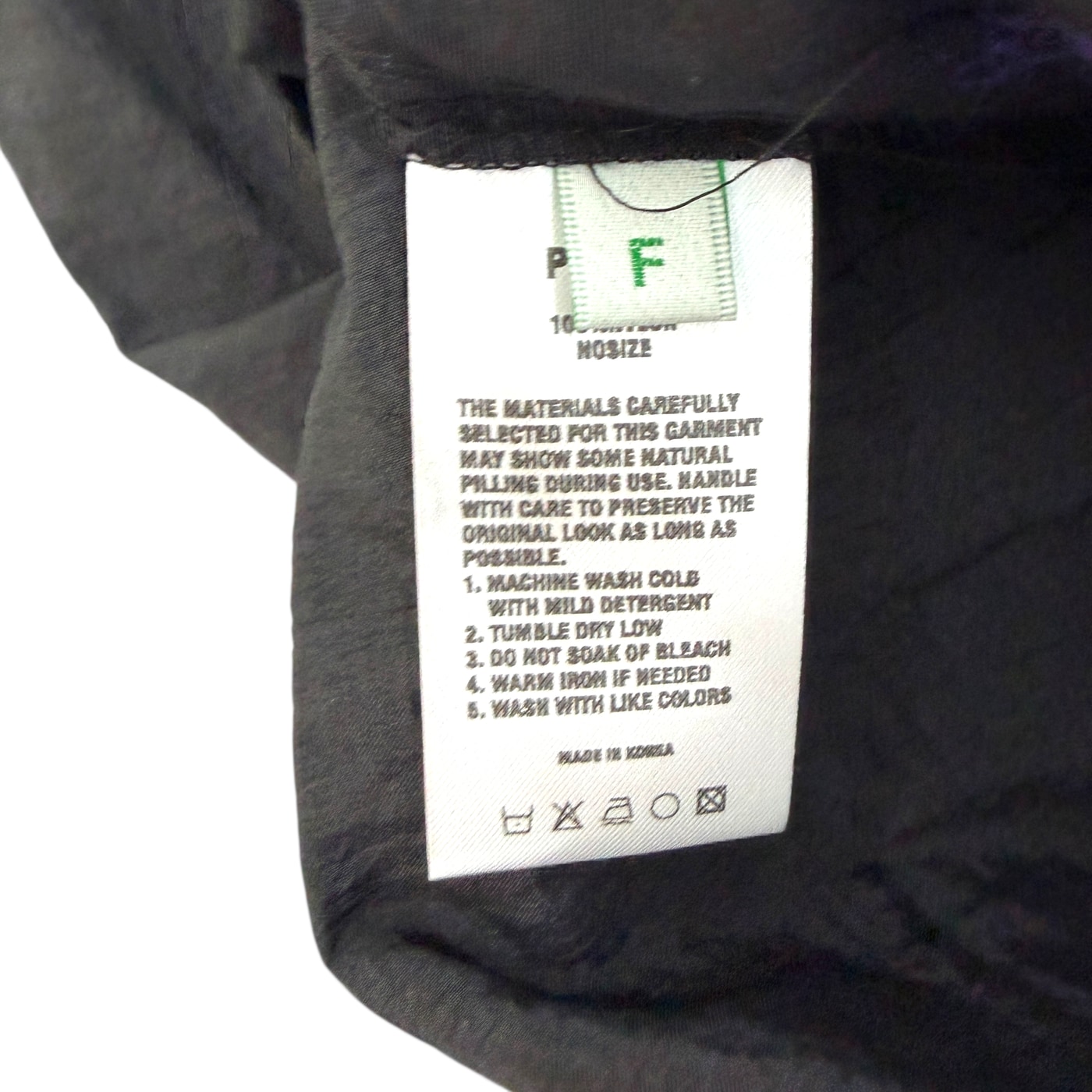 PARACOSM Black Cargo Pants
