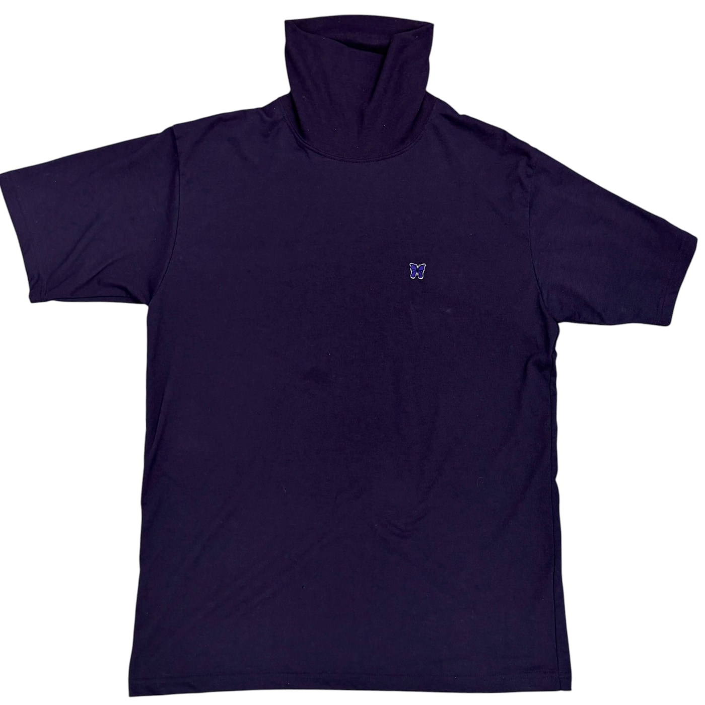 NEEDLES Purple Turtleneck T-Shirt