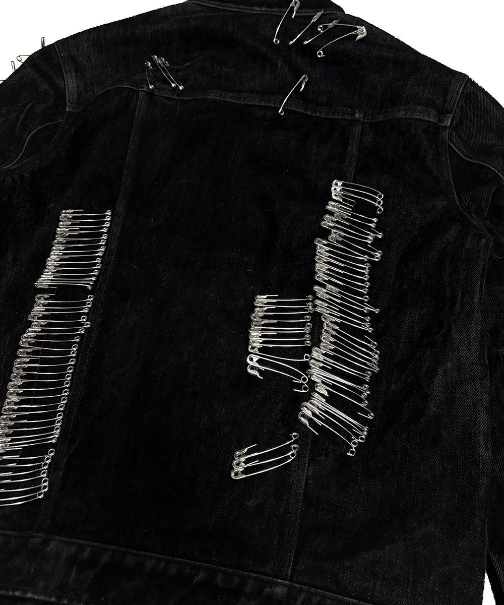 YVES VELVET DENIM JACKET