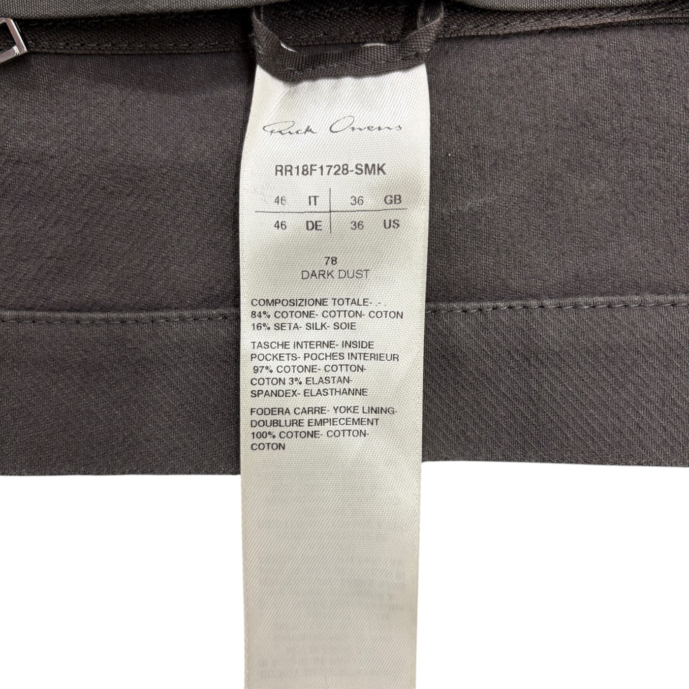 RICK OWENS Overshirt Jacket