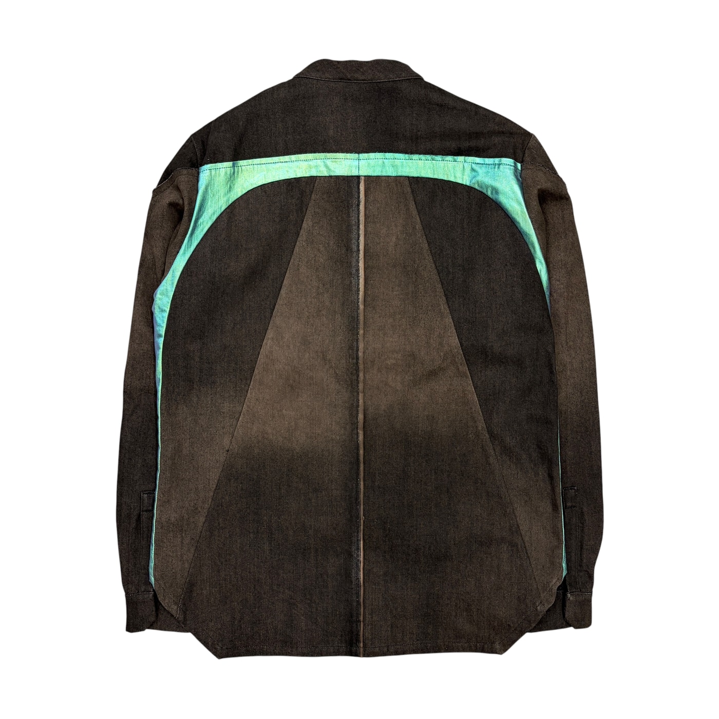 RICK OWENS 涂层细节牛仔夹克