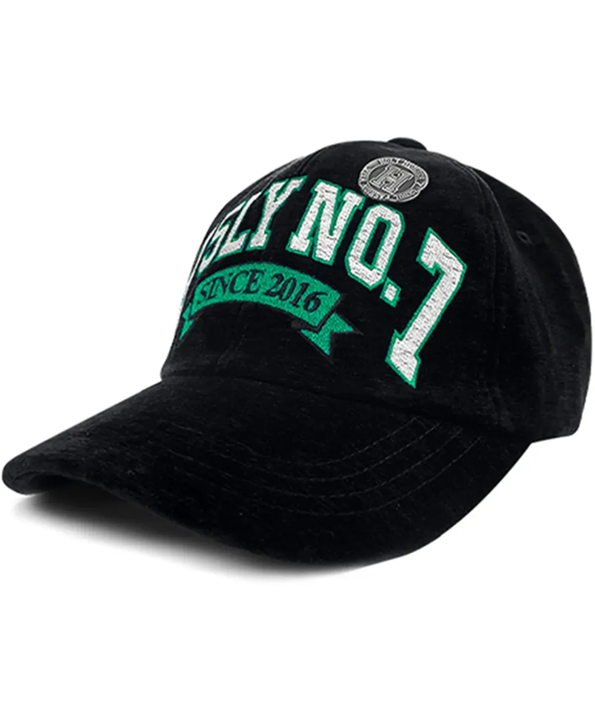 Holy Embroidered Velvet Ball Cap