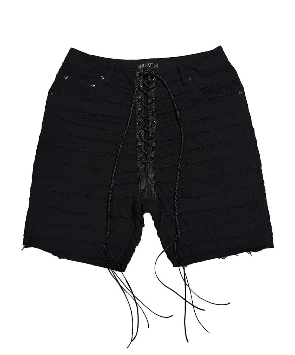 CRUST BAGGY SHORTS_BK